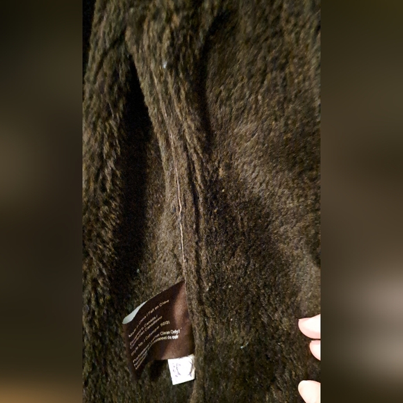 Luxurious Fur-Trimmed Brown Suede DANIER Jacket - Picture 5 of 8